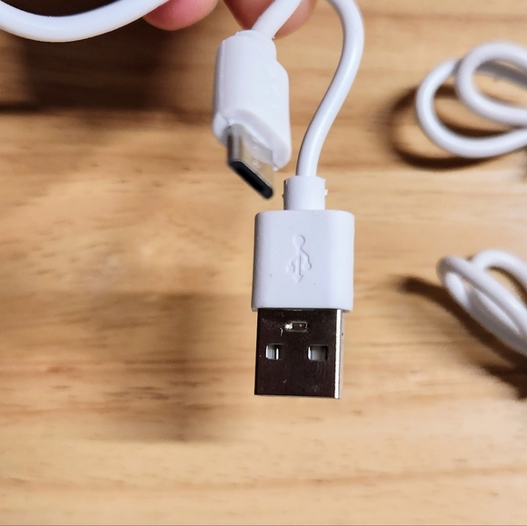 Micro USB 10" Cords Set of 4 New - Picture 2 of 3